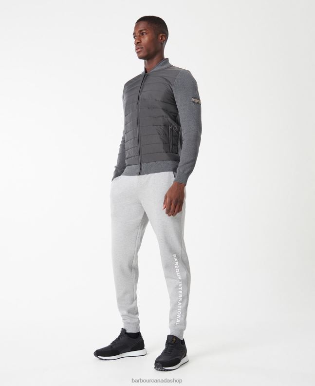 Barbour Clothing Men Storm Marl Baffle Zip Through 2BB2F1131