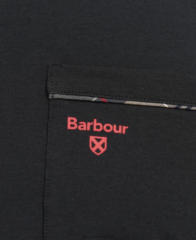 Barbour Clothing Men Summer Navy Tartan Bailes PJ Set 2BB2F1240