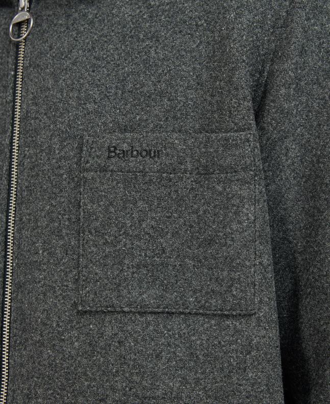 Barbour Clothing Men Charcoal/Cordovan Ivor Wool 2BB2F220