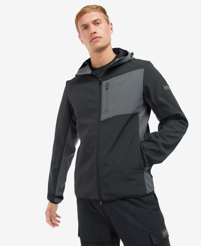 Barbour Clothing Men Classic Black Mercian Shell & Fleece Jacket 2BB2F1134