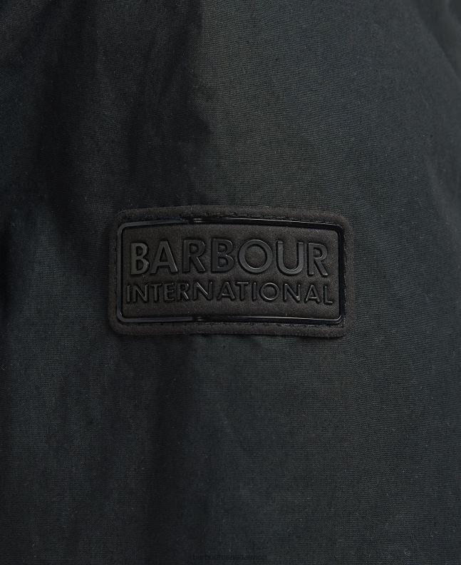 Barbour Clothing Men Classic Black Deal Casual Parka Coat 2BB2F176