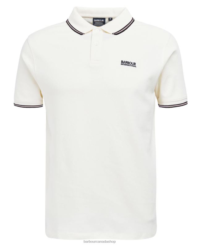 Barbour Clothing Men Archive Olive Rider Tipped Polo Shirt 2BB2F594