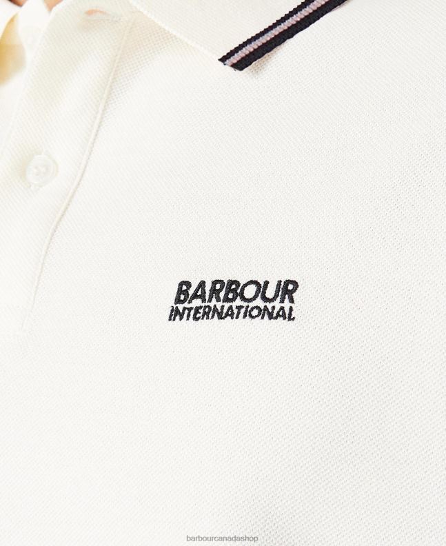 Barbour Clothing Men Archive Olive Rider Tipped Polo Shirt 2BB2F594