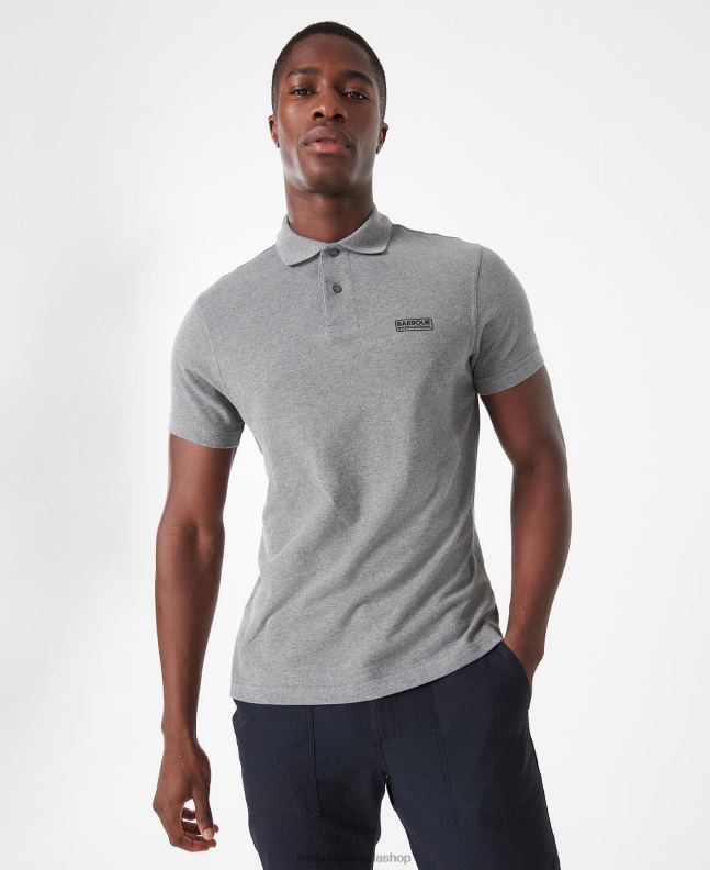 Barbour Clothing Men Black International Poloshirt International Essential 2BB2F633