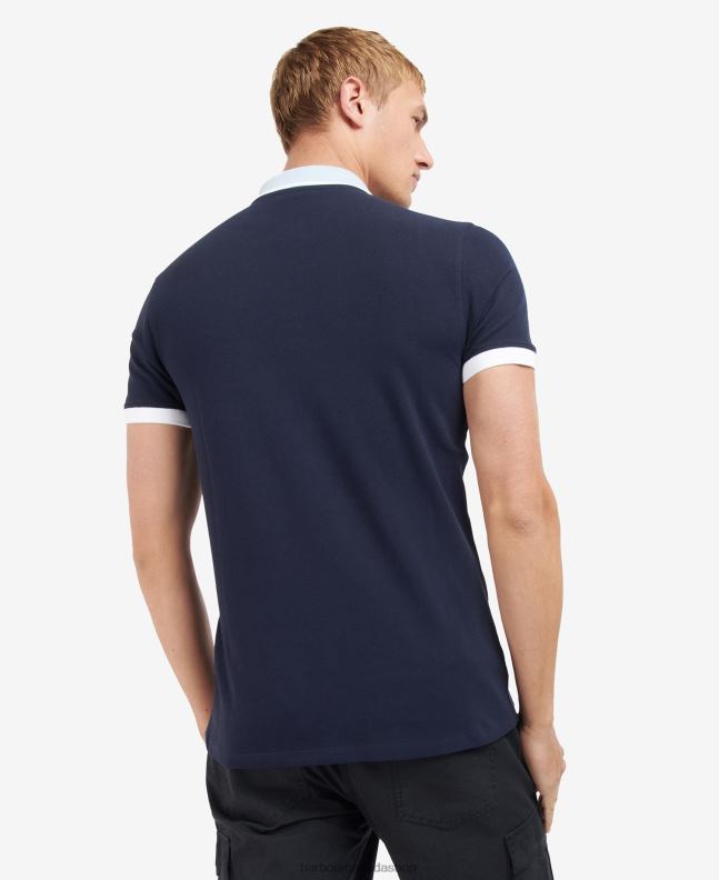 Barbour Clothing Men Blue Horizon Howall Polo Shirt 2BB2F660