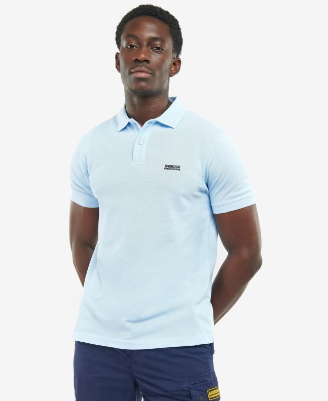 Barbour Clothing Men Classic White Tourer Polo Shirt 2BB2F710