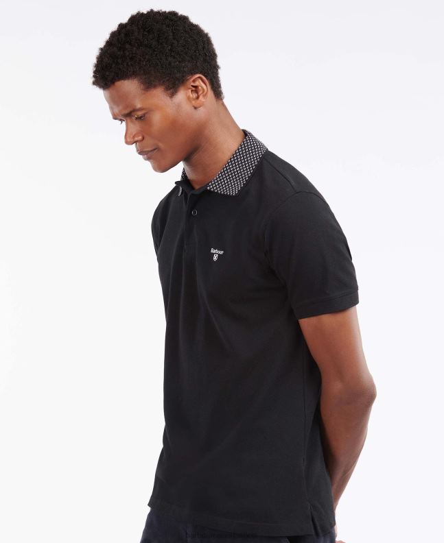 Barbour Clothing Men Dk Bordeaux Bothain Polo Shirt 2BB2F738