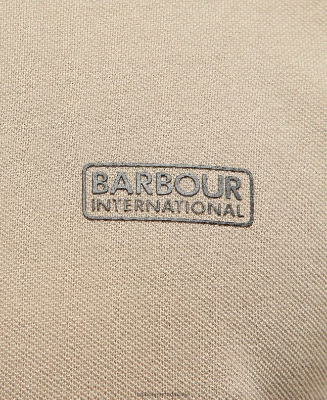 Barbour Clothing Men Dusky Khaki International Essential Polo Shirt 2BB2F740