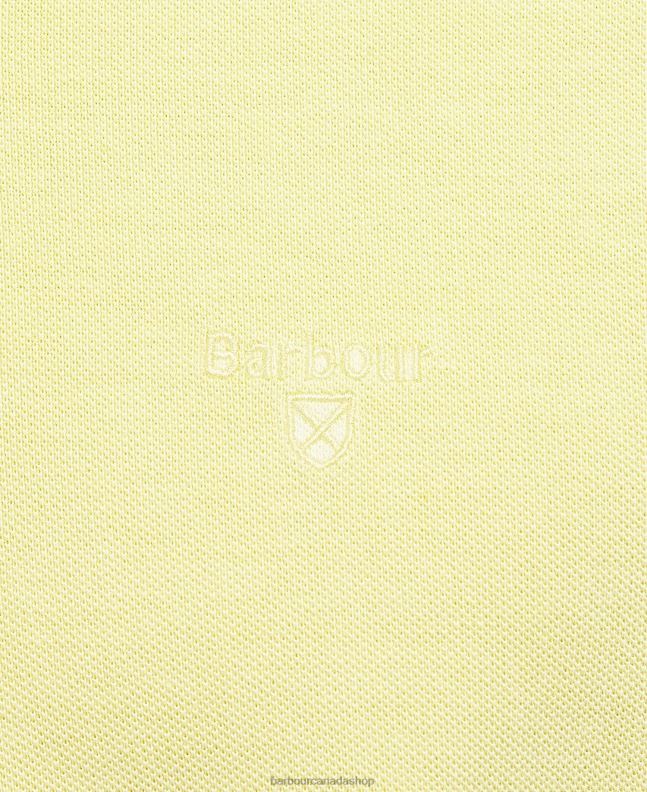 Barbour Clothing Men Dusty Mint Washed Sports Polo Shirt 2BB2F558