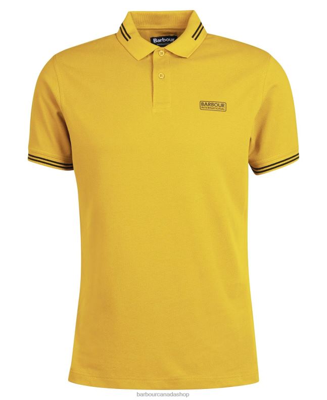 Barbour Clothing Men Powder Blue/White Essential Tipped Polo Shirt 2BB2F742