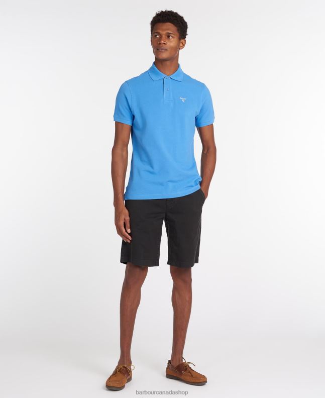 Barbour Clothing Men Racing Green Tartan Pique Polo Shirt 2BB2F598