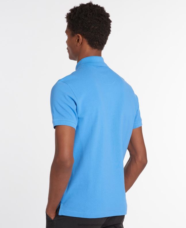 Barbour Clothing Men Racing Green Tartan Pique Polo Shirt 2BB2F598