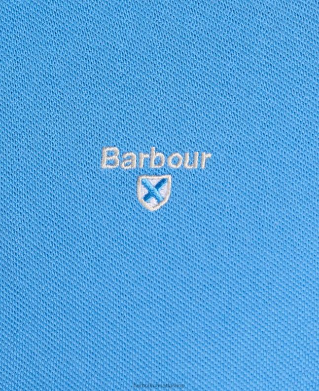 Barbour Clothing Men Racing Green Tartan Pique Polo Shirt 2BB2F598