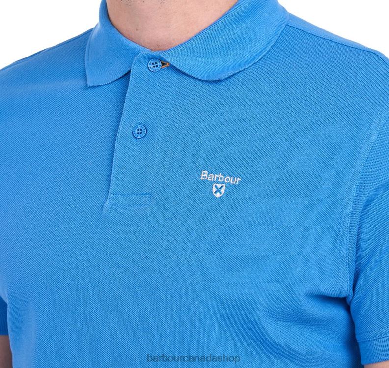 Barbour Clothing Men Racing Green Tartan Pique Polo Shirt 2BB2F598