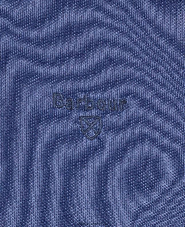 Barbour Clothing Men Sky Washed Sports Polo Shirt 2BB2F589