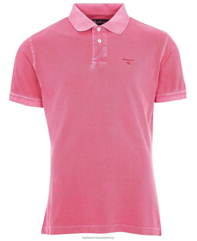 Barbour Clothing Men Sky Washed Sports Polo Shirt 2BB2F609