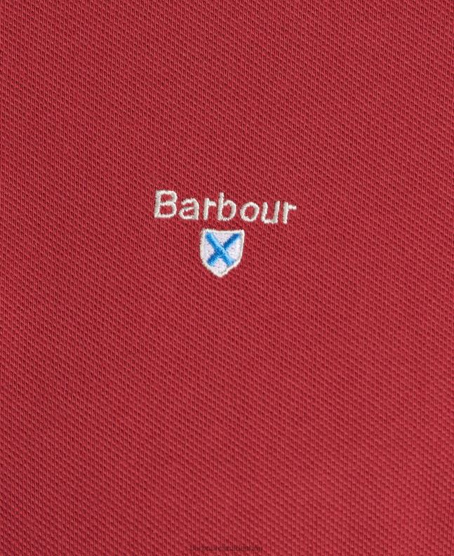Barbour Clothing Men Sport Blue Sports Polo Shirt 2BB2F634