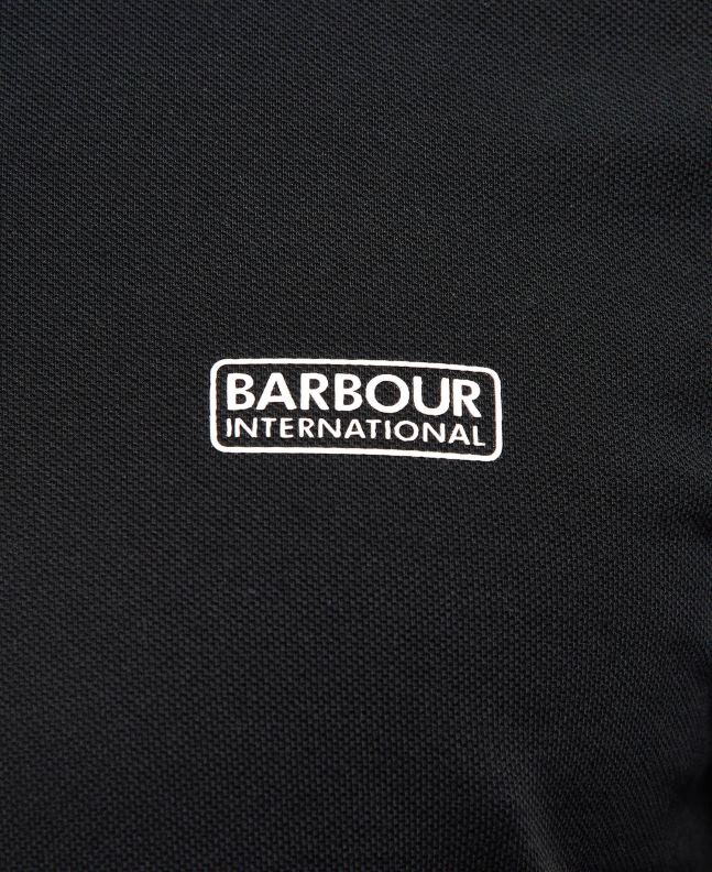 Barbour Clothing Men White Adisham Long Sleeve Polo Shirt 2BB2F681