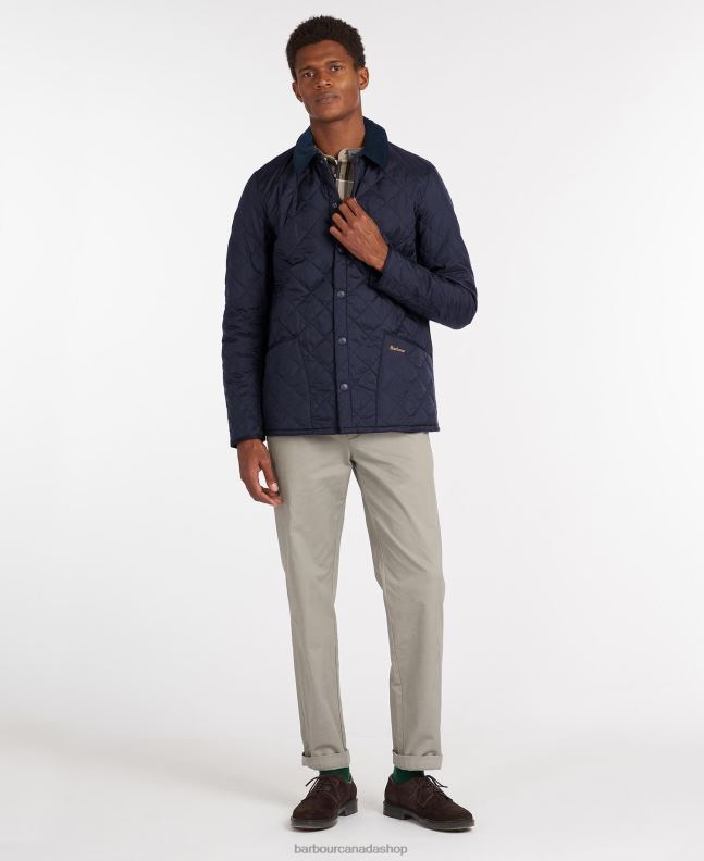 Barbour Clothing Men Black Heritage Liddesdale Quilted Jacket 2BB2F84