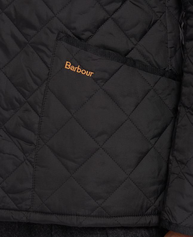 Barbour Clothing Men Black Heritage Liddesdale Quilted Jacket 2BB2F98