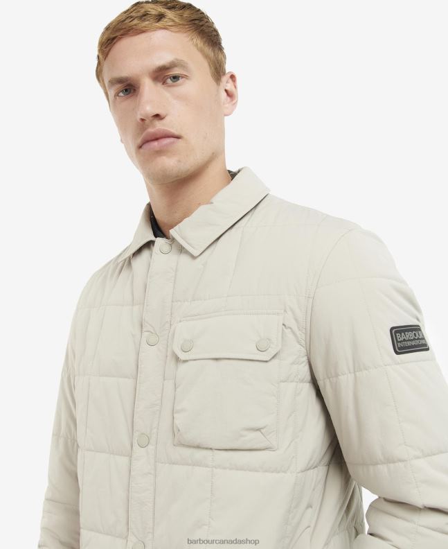 Barbour Clothing Men Classic Black Touring Quilted Shirt Jacket 2BB2F135