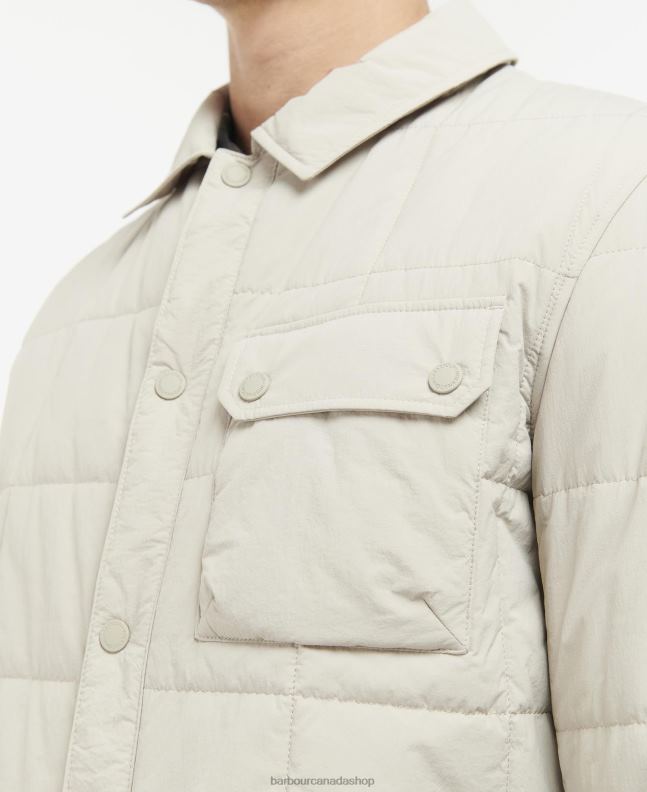 Barbour Clothing Men Classic Black Touring Quilted Shirt Jacket 2BB2F135