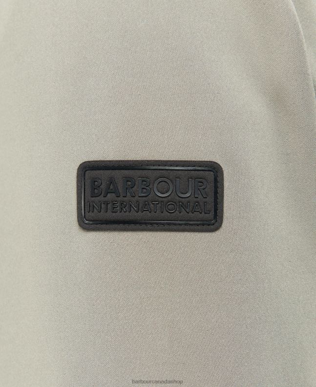 Barbour Clothing Men Dark Mushroom Bradley Quilted Shirt Jacket 2BB2F143