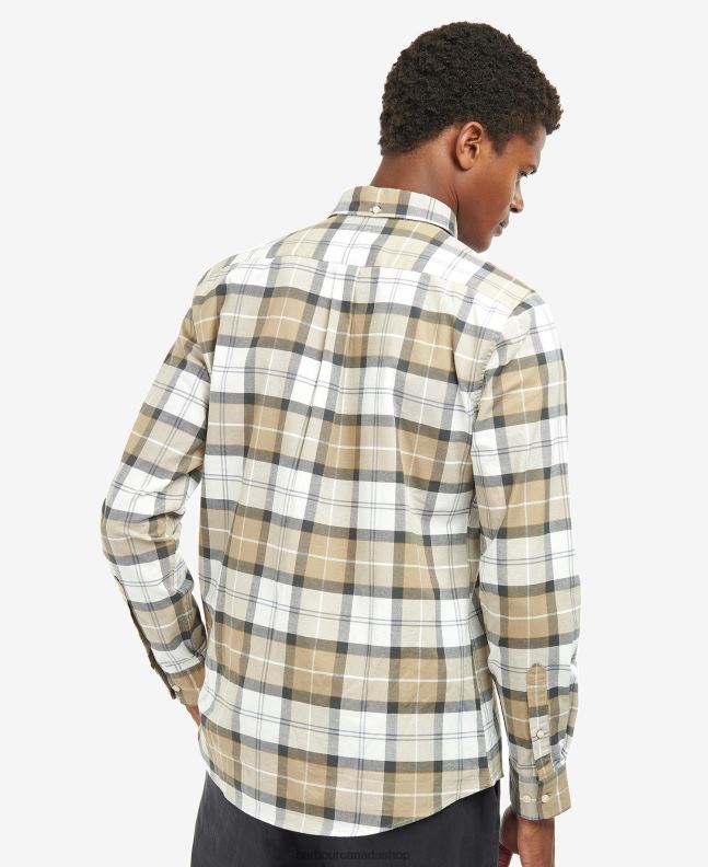 Barbour Clothing Men Amble Sand Tartan Lewis Tailored Shirt 2BB2F416