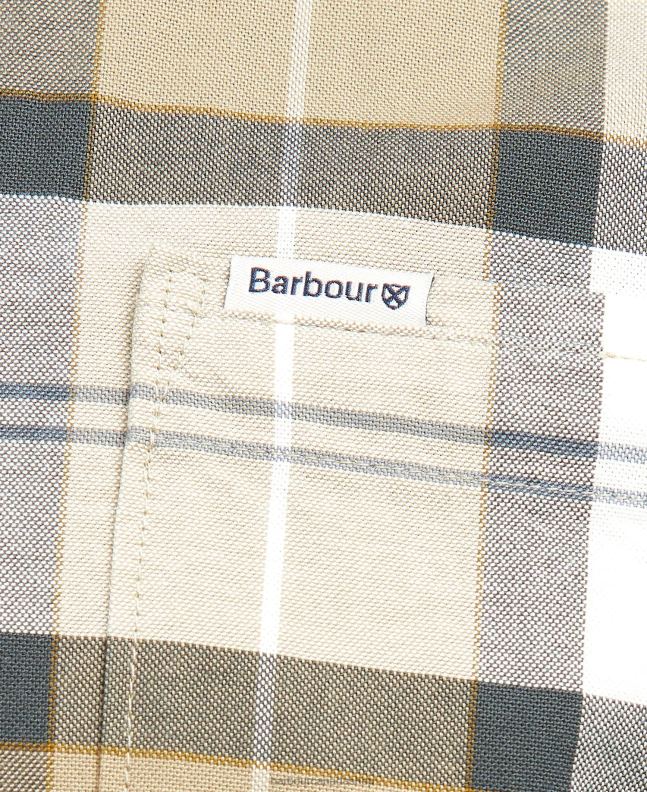 Barbour Clothing Men Amble Sand Tartan Lewis Tailored Shirt 2BB2F416
