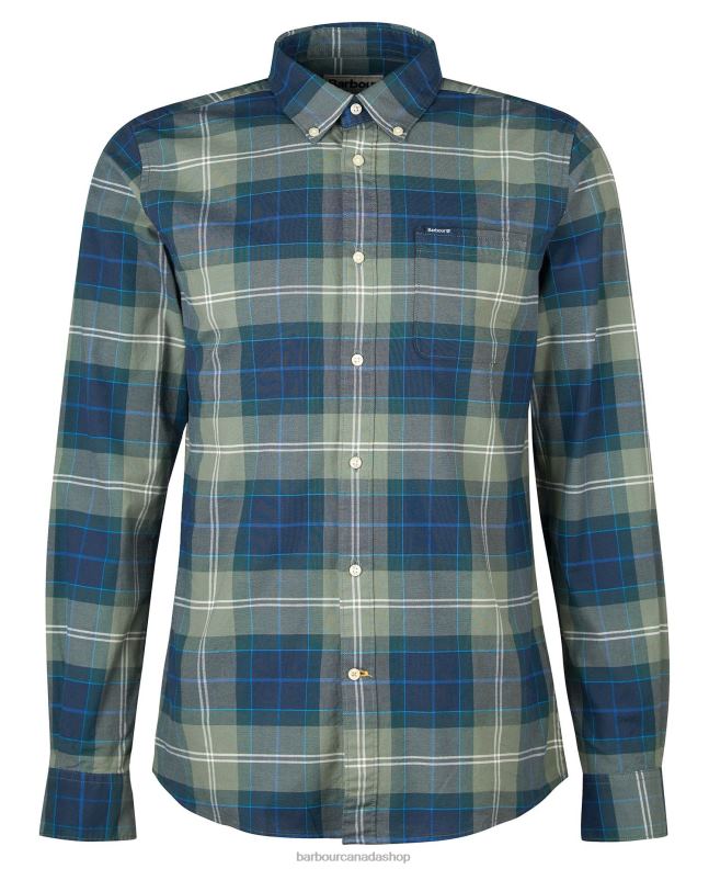 Barbour Clothing Men Amble Sand Tartan Lewis Tailored Shirt 2BB2F417