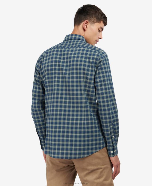 Barbour Clothing Men Amble Sand Tartan Lomond Tailored Shirt 2BB2F339