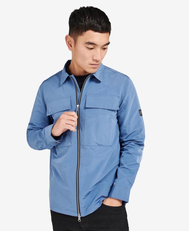 Barbour Clothing Men Blue Horizon Ray Overshirt 2BB2F478