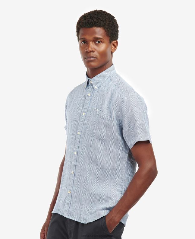 Barbour Clothing Men Chambray Marwood Tailored Shirt 2BB2F344