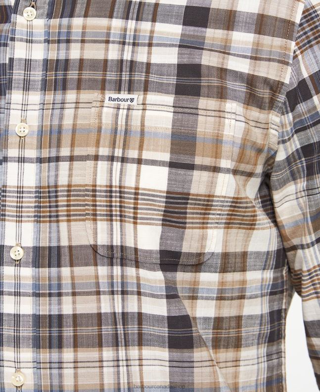 Barbour Clothing Men Classic Blue Seacove Tailored Shirt 2BB2F430