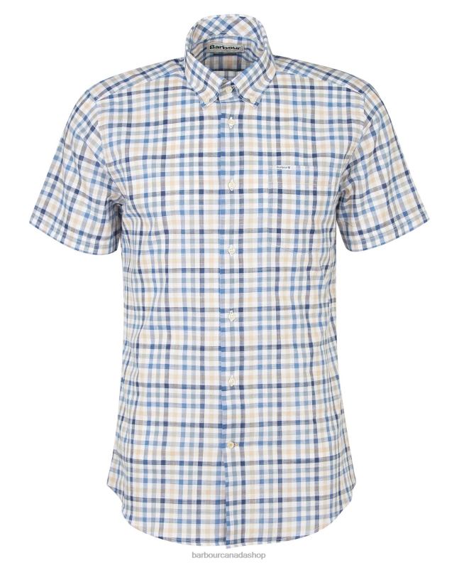 Barbour Clothing Men Classic Pink Barbout Kinson Tailored Shirt 2BB2F441