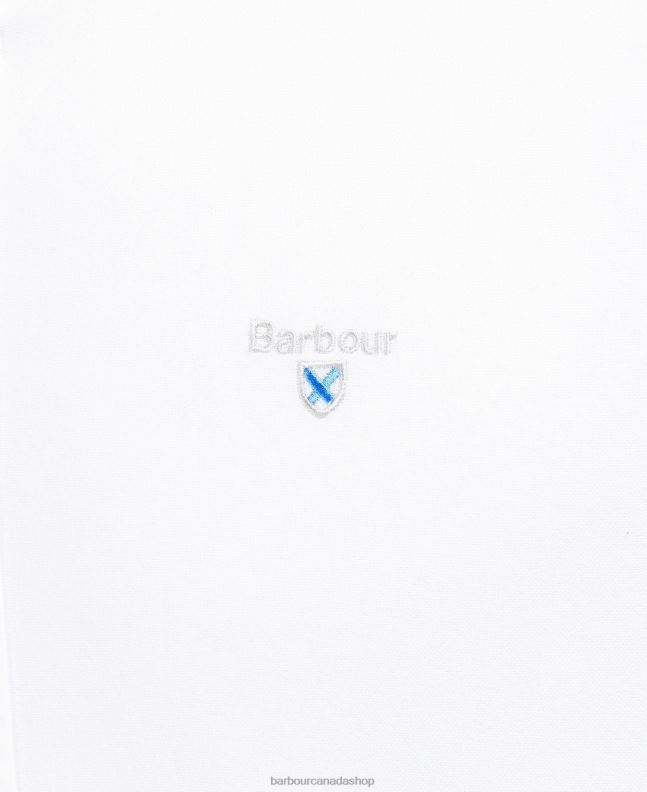 Barbour Clothing Men Classic Pink Oxford Tailored Shirt 2BB2F301