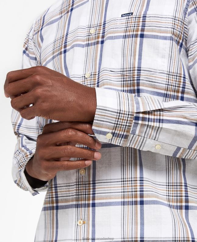 Barbour Clothing Men Classic Red Sunhill Tailored Shirt 2BB2F500