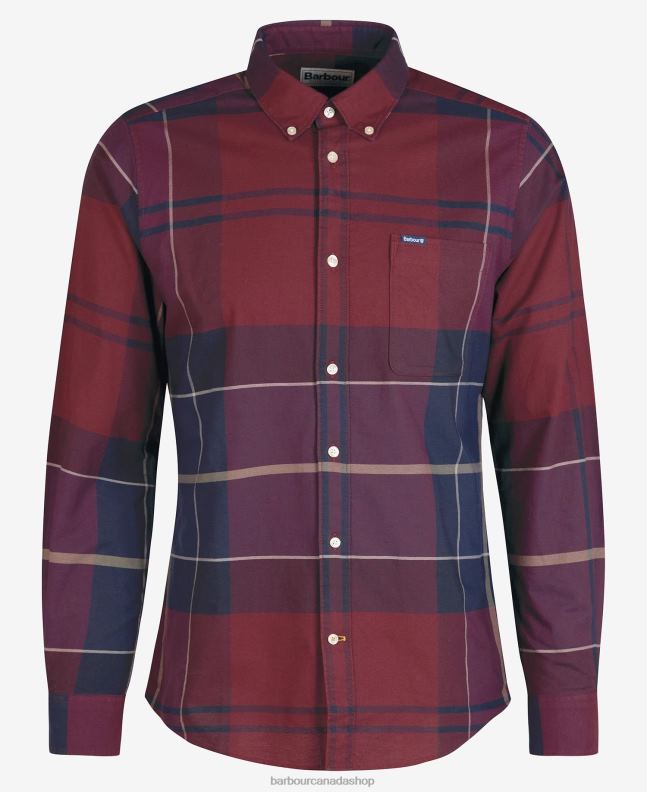 Barbour Clothing Men Cordovan Tartan Stirling Tailored Shirt 2BB2F415