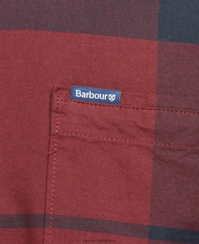 Barbour Clothing Men Cordovan Tartan Stirling Tailored Shirt 2BB2F415