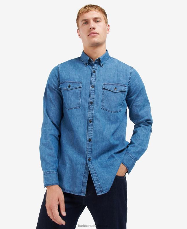 Barbour Clothing Men Denim Reynolds Denim Shirt 2BB2F518