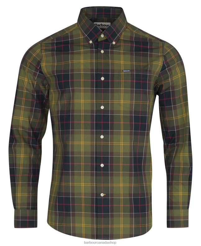 Barbour Clothing Men Dress Tartan Kippford Tailored Shirt 2BB2F398