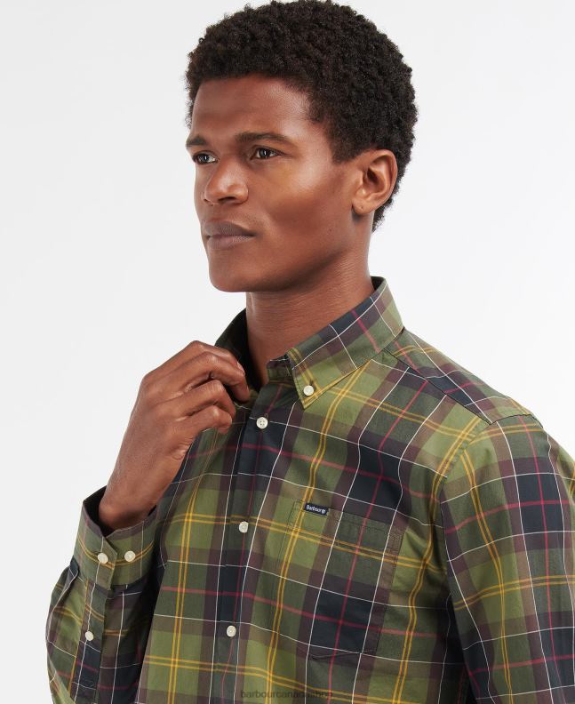 Barbour Clothing Men Dress Tartan Kippford Tailored Shirt 2BB2F398