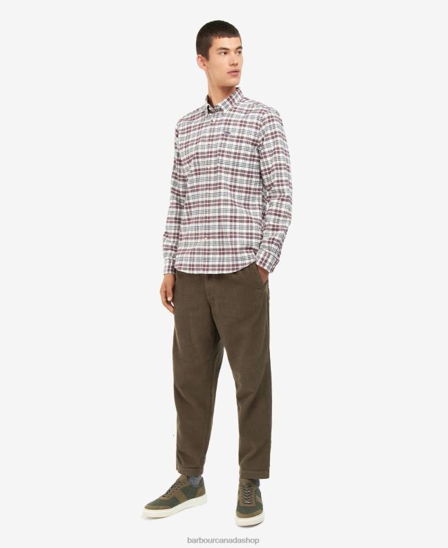 Barbour Clothing Men Mid Blue Waldon Tailored Shirt 2BB2F532