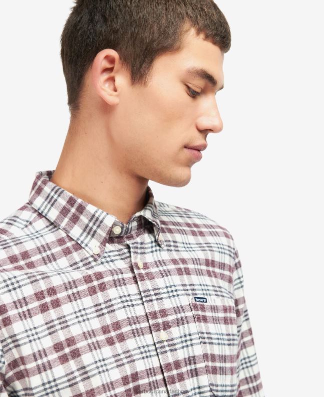 Barbour Clothing Men Mid Blue Waldon Tailored Shirt 2BB2F532