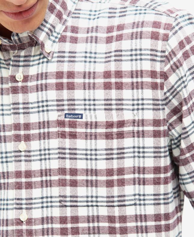 Barbour Clothing Men Mid Blue Waldon Tailored Shirt 2BB2F532