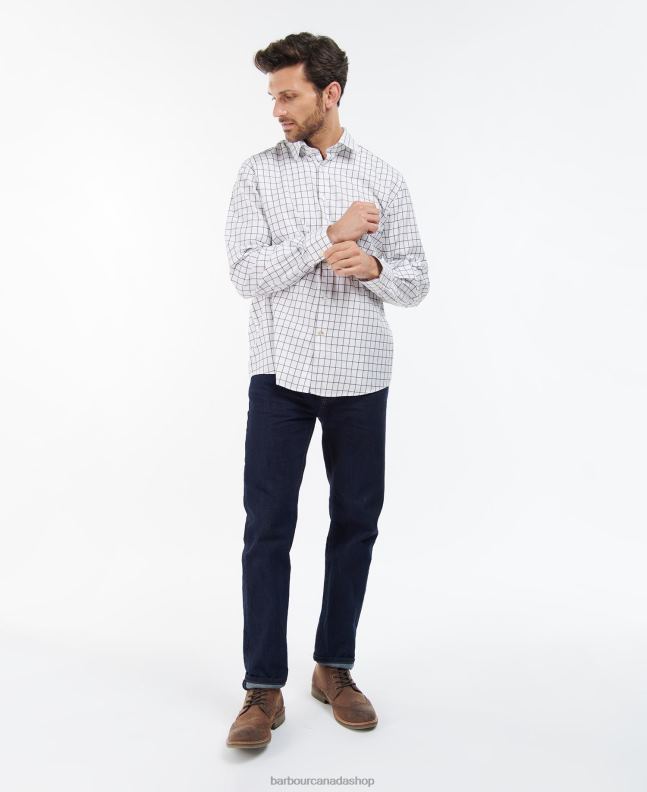 Barbour Clothing Men Mid Olive Hanstead Country Active Shirt 2BB2F458