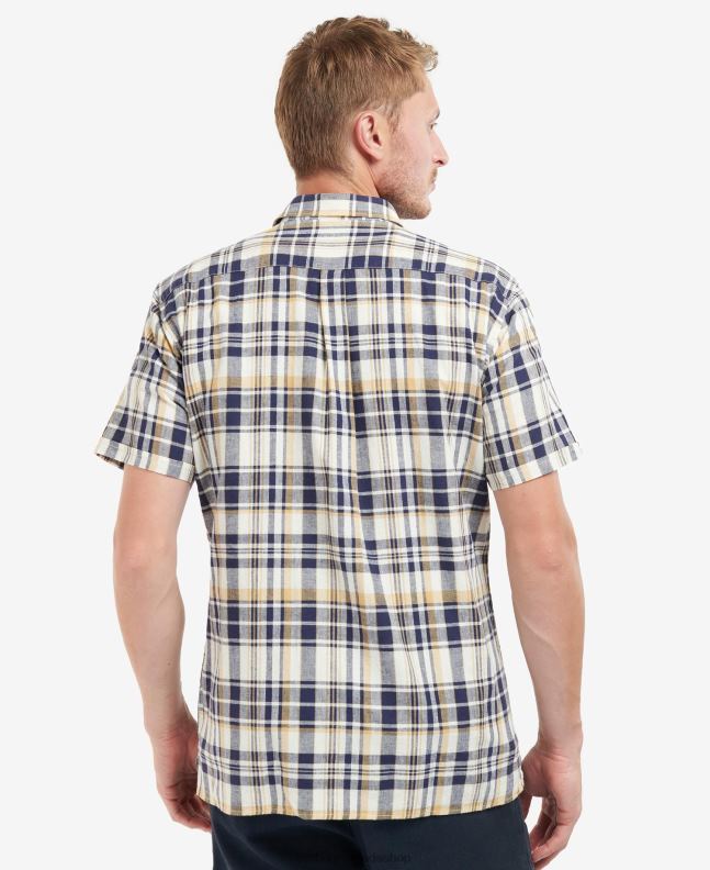 Barbour Clothing Men Olive Bodmin Short Sleeve Summer Shirt 2BB2F421