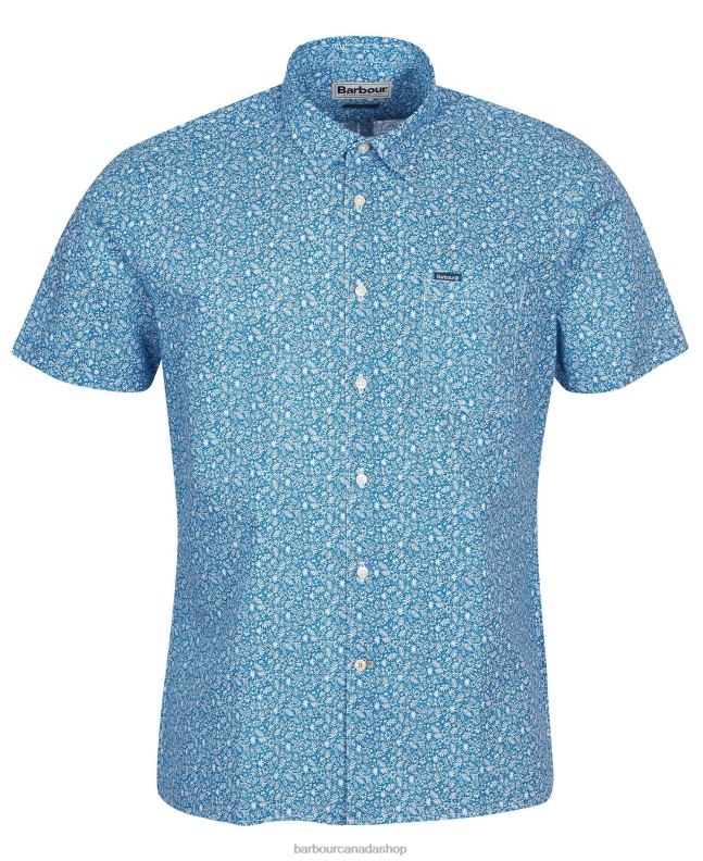 Barbour Clothing Men Olive Melbury Short Sleeve Summer Shirt 2BB2F326