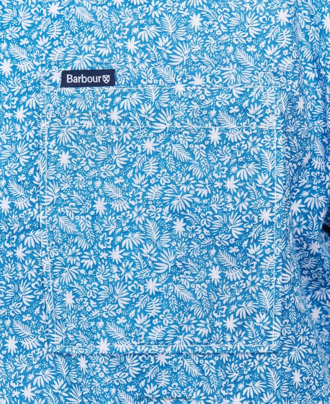 Barbour Clothing Men Olive Melbury Short Sleeve Summer Shirt 2BB2F326