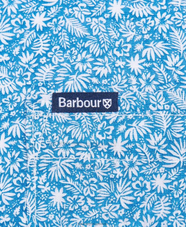 Barbour Clothing Men Olive Melbury Short Sleeve Summer Shirt 2BB2F326